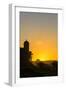 Backlit Watchtower of the Fortress of Fortaleza San Felipe, Puerto Plata, Dominican Republic-Michael Runkel-Framed Photographic Print