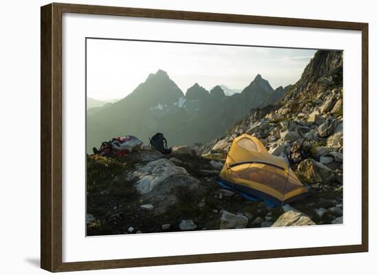 Backpacking in the North Cascades, Washington-Steven Gnam-Framed Photographic Print