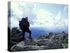 Backpacking on Gulfside Trail, Appalachian Trail, Mt. Clay, New Hampshire, USA-Jerry & Marcy Monkman-Stretched Canvas