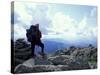 Backpacking on Gulfside Trail, Appalachian Trail, Mt. Clay, New Hampshire, USA-Jerry & Marcy Monkman-Stretched Canvas