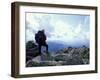 Backpacking on Gulfside Trail, Appalachian Trail, Mt. Clay, New Hampshire, USA-Jerry & Marcy Monkman-Framed Premium Photographic Print