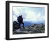 Backpacking on Gulfside Trail, Appalachian Trail, Mt. Clay, New Hampshire, USA-Jerry & Marcy Monkman-Framed Premium Photographic Print