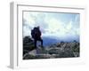 Backpacking on Gulfside Trail, Appalachian Trail, Mt. Clay, New Hampshire, USA-Jerry & Marcy Monkman-Framed Premium Photographic Print