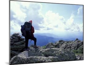 Backpacking on Gulfside Trail, Appalachian Trail, Mt. Clay, New Hampshire, USA-Jerry & Marcy Monkman-Mounted Premium Photographic Print