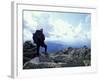 Backpacking on Gulfside Trail, Appalachian Trail, Mt. Clay, New Hampshire, USA-Jerry & Marcy Monkman-Framed Photographic Print