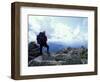 Backpacking on Gulfside Trail, Appalachian Trail, Mt. Clay, New Hampshire, USA-Jerry & Marcy Monkman-Framed Photographic Print