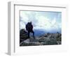 Backpacking on Gulfside Trail, Appalachian Trail, Mt. Clay, New Hampshire, USA-Jerry & Marcy Monkman-Framed Photographic Print