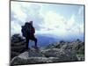 Backpacking on Gulfside Trail, Appalachian Trail, Mt. Clay, New Hampshire, USA-Jerry & Marcy Monkman-Mounted Photographic Print