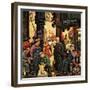 "Backstage at the Met," January 5, 1946-Stevan Dohanos-Framed Giclee Print