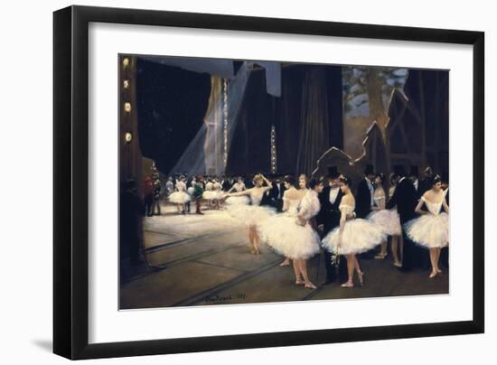 Backstage at the Opera-Jean Béraud-Framed Art Print