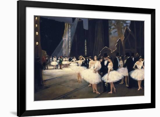 Backstage at the Opera-Jean Béraud-Framed Art Print