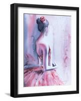 Backstage Nerves-Aimee Del Valle-Framed Art Print