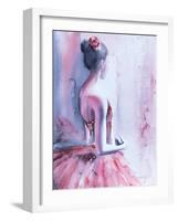 Backstage Nerves-Aimee Del Valle-Framed Art Print