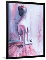 Backstage Nerves-Aimee Del Valle-Framed Art Print