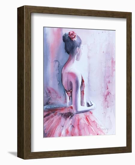 Backstage Nerves-Aimee Del Valle-Framed Art Print