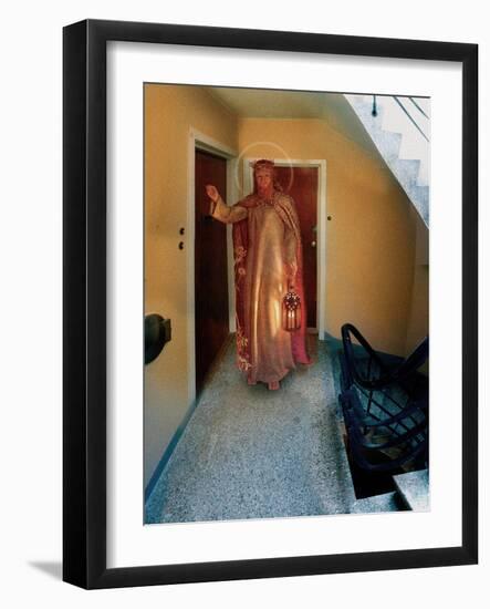 Backstairs Jesus, 2003-Trygve Skogrand-Framed Giclee Print