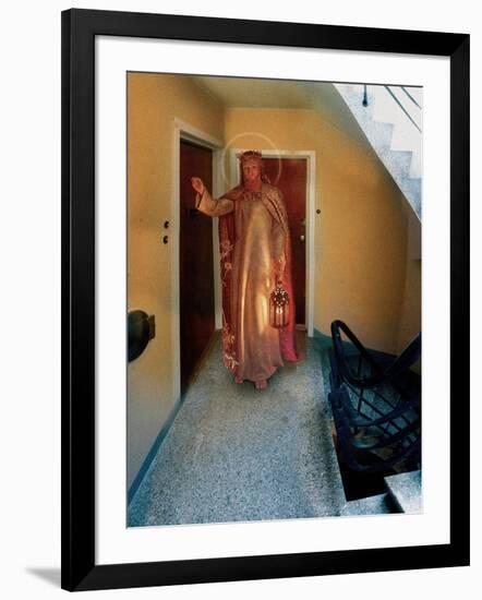 Backstairs Jesus, 2003-Trygve Skogrand-Framed Giclee Print