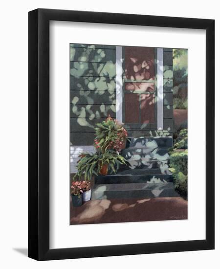 Backsteps Revisited, c.1993-Helen J. Vaughn-Framed Premium Giclee Print