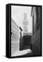 Backstreet and Old Mosque, Baghdad, Iraq, 1917-1919-null-Framed Stretched Canvas