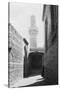 Backstreet and Old Mosque, Baghdad, Iraq, 1917-1919-null-Stretched Canvas
