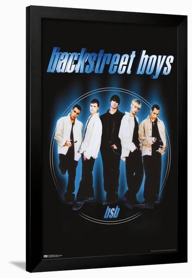 Backstreet Boys - Circle-Trends International-Framed Poster