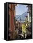 Backstreets of Bellagio, Lake Como, Lombardy, Italian Lakes, Italy, Europe-Peter Barritt-Framed Stretched Canvas
