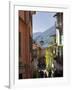 Backstreets of Bellagio, Lake Como, Lombardy, Italian Lakes, Italy, Europe-Peter Barritt-Framed Photographic Print