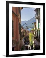 Backstreets of Bellagio, Lake Como, Lombardy, Italian Lakes, Italy, Europe-Peter Barritt-Framed Photographic Print