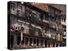 Backstreets, Porto (Oporto), Portugal-John Miller-Stretched Canvas