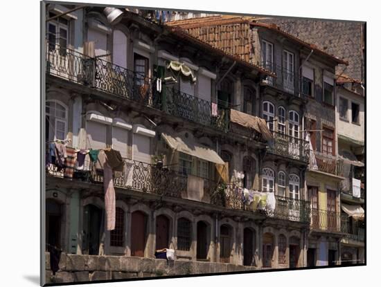 Backstreets, Porto (Oporto), Portugal-John Miller-Mounted Photographic Print