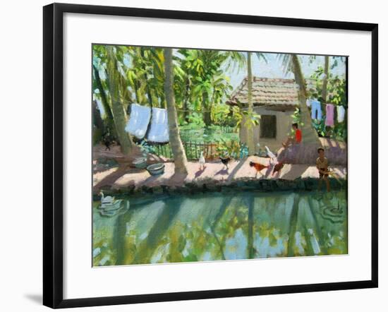 Backwaters, India-Andrew Macara-Framed Giclee Print