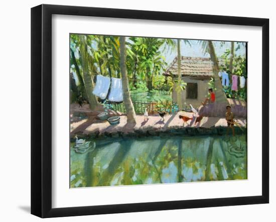 Backwaters, India-Andrew Macara-Framed Giclee Print