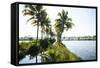 Backwaters Near North Paravoor, Kerala, India, South Asia-Ben Pipe-Framed Stretched Canvas