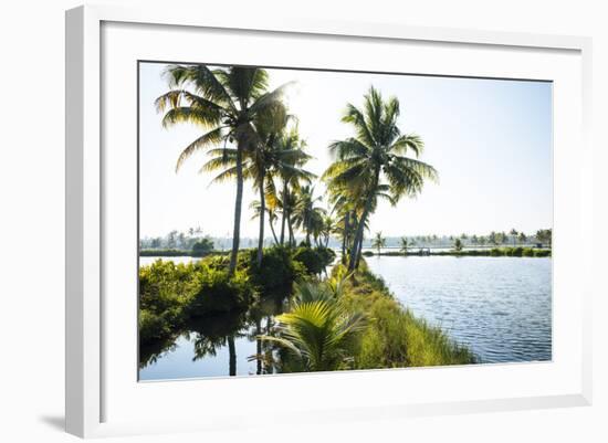 Backwaters Near North Paravoor, Kerala, India, South Asia-Ben Pipe-Framed Photographic Print