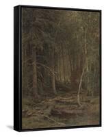 Backwoods-Ivan Ivanovich Shishkin-Framed Stretched Canvas