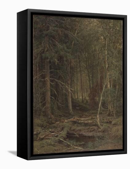 Backwoods-Ivan Ivanovich Shishkin-Framed Stretched Canvas