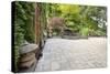 Backyard Asian Inspired Paver Patio Garden-jpldesigns-Stretched Canvas