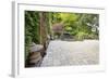 Backyard Asian Inspired Paver Patio Garden-jpldesigns-Framed Photographic Print