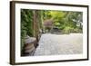 Backyard Asian Inspired Paver Patio Garden-jpldesigns-Framed Photographic Print