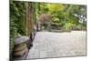 Backyard Asian Inspired Paver Patio Garden-jpldesigns-Mounted Photographic Print
