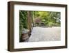 Backyard Asian Inspired Paver Patio Garden-jpldesigns-Framed Photographic Print