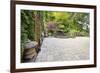 Backyard Asian Inspired Paver Patio Garden-jpldesigns-Framed Photographic Print