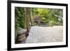 Backyard Asian Inspired Paver Patio Garden-jpldesigns-Framed Photographic Print