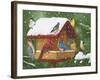 Backyard Birds, Holiday Treats-William Vanderdasson-Framed Giclee Print