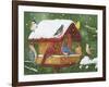 Backyard Birds, Holiday Treats-William Vanderdasson-Framed Giclee Print