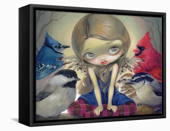 Backyard Birds-Jasmine Becket-Griffith-Framed Stretched Canvas