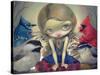 Backyard Birds-Jasmine Becket-Griffith-Stretched Canvas