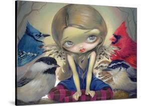 Backyard Birds-Jasmine Becket-Griffith-Stretched Canvas