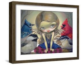 Backyard Birds-Jasmine Becket-Griffith-Framed Art Print