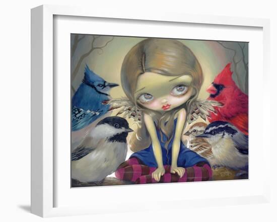 Backyard Birds-Jasmine Becket-Griffith-Framed Art Print